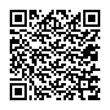 Código QR para número de teléfono +12017776217