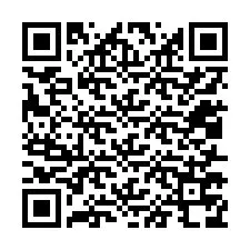 QR код за телефонен номер +12017778293