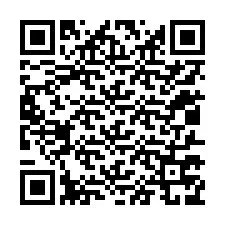 QR kód a telefonszámhoz +12017779050