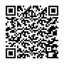 QR код за телефонен номер +12017780385