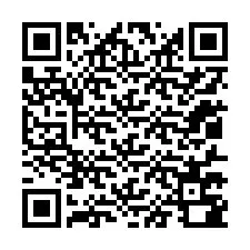 QR kód a telefonszámhoz +12017780515