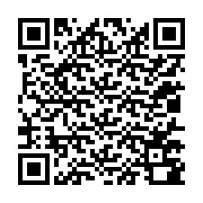 QR kód a telefonszámhoz +12017780744