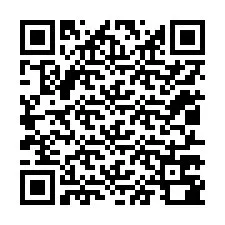 Código QR para número de teléfono +12017780821