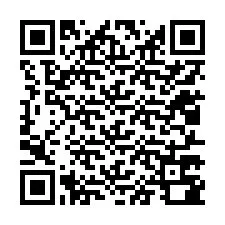 Código QR para número de telefone +12017780822