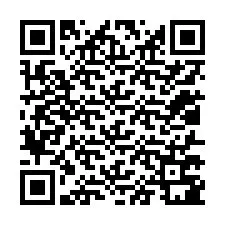 QR Code pour le numéro de téléphone +12017781249