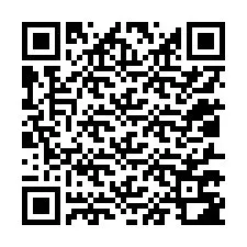 QR-код для номера телефона +12017782148