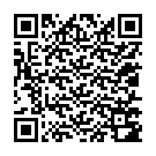 QR-koodi puhelinnumerolle +12017782628