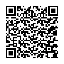 電話番号のQRコード +12017784059