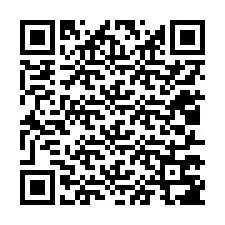 電話番号のQRコード +12017787032
