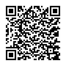 QR код за телефонен номер +12017787618