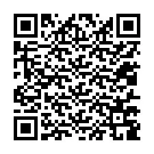 QR Code สำหรับหมายเลขโทรศัพท์ +12017789513