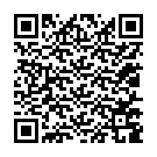 QR код за телефонен номер +12017789729