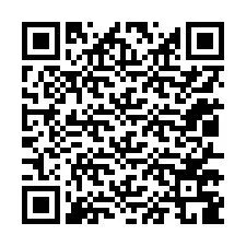 Código QR para número de teléfono +12017789765