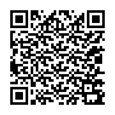 QR kód a telefonszámhoz +12017791674