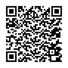 QR-Code für Telefonnummer +12017800707