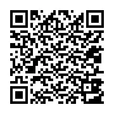 Kode QR untuk nomor Telepon +12017803823