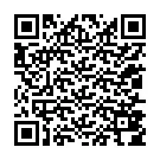 QR Code pour le numéro de téléphone +12017804694