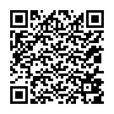 Código QR para número de teléfono +12017805711