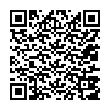 QR kód a telefonszámhoz +12017807887