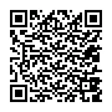 Kode QR untuk nomor Telepon +12017809817