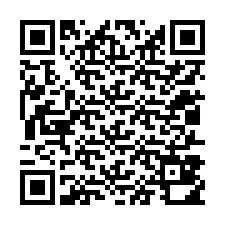 QR kód a telefonszámhoz +12017810464