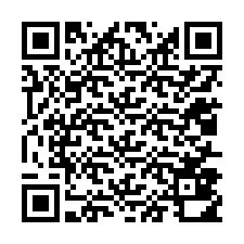 Codice QR per il numero di telefono +12017810792