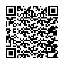 QR kód a telefonszámhoz +12017810793