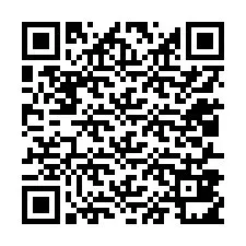 QR kód a telefonszámhoz +12017811236