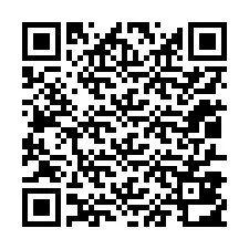 QR код за телефонен номер +12017812155