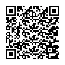 Código QR para número de telefone +12017813536