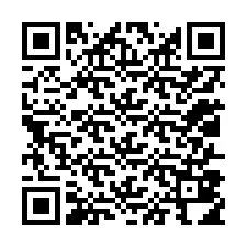 Kode QR untuk nomor Telepon +12017814279