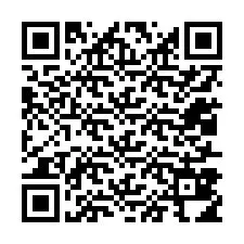 Kode QR untuk nomor Telepon +12017814497