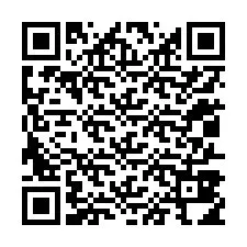 QR код за телефонен номер +12017814870