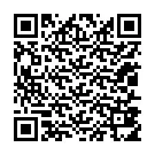 Código QR para número de telefone +12017815235