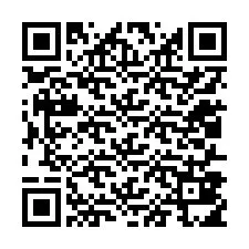 QR код за телефонен номер +12017815236