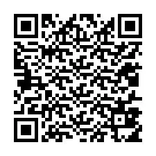 QR код за телефонен номер +12017815512