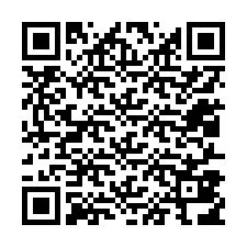 Kode QR untuk nomor Telepon +12017816127