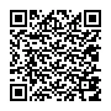 Kode QR untuk nomor Telepon +12017816162