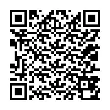 QR-code voor telefoonnummer +12017870479