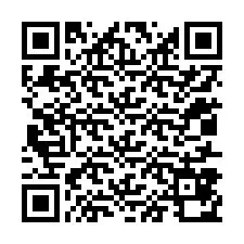Codice QR per il numero di telefono +12017870480