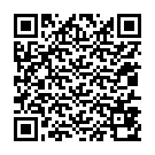 QR-Code für Telefonnummer +12017870540