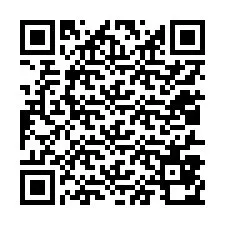 Código QR para número de teléfono +12017870546