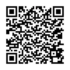 Kod QR dla numeru telefonu +12017870548