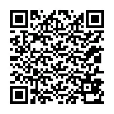 QR Code pour le numéro de téléphone +12017870551