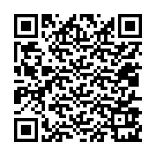 QR-код для номера телефона +12017921353