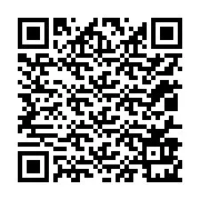 Código QR para número de telefone +12017921711