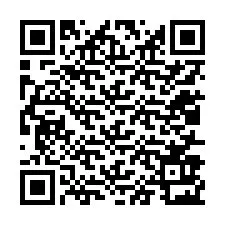 QR-код для номера телефона +12017923796