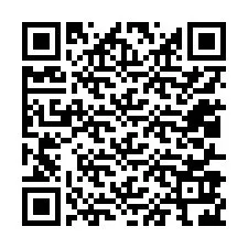 QR-koodi puhelinnumerolle +12017926337