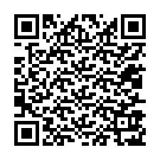 QR-koodi puhelinnumerolle +12017927193