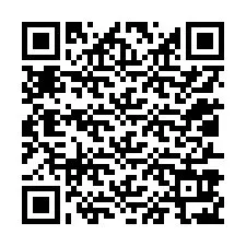 QR-code voor telefoonnummer +12017927468